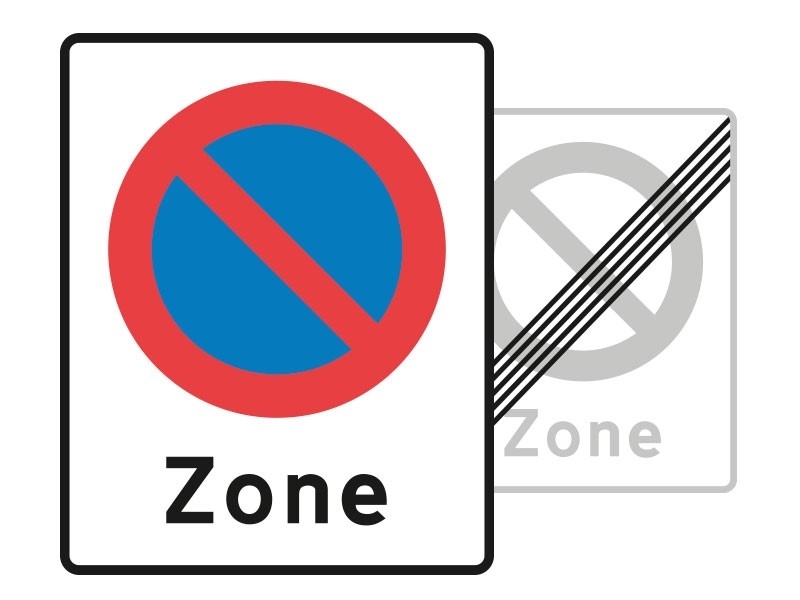 Zone skilte